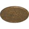 Ekena Millwork Anthony Harvest Ceiling Medallion (Fits Canopies up to 2 1/8"), 22 1/2"OD x 1 1/4"P, Rubbed Bronze CM22ATRZS - alternate 3